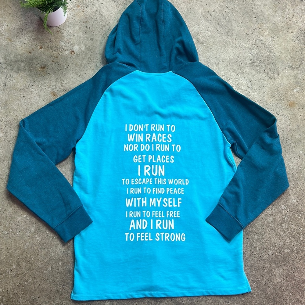 Xersion Oversized Long Runner Zip Up Sweatshirt - image 1